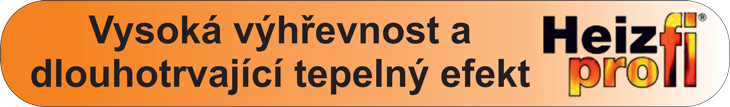 Vysoká výhřevnost a dlouhotrvající tepelný efekt - Brikety Union